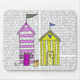 Mousepad Ilustração de Huts de praia 3