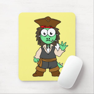 Mousepad Ilustração De Um Pirata De Estegossauro, Jack Spar