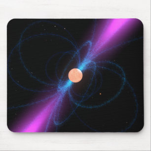 Mousepad Ilustração de um pulsar