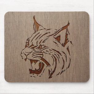 Mousepad Ilustração desorganizada gravada no design de