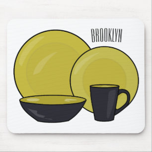 Mousepad ilustração do desenho de desenho de tabela
