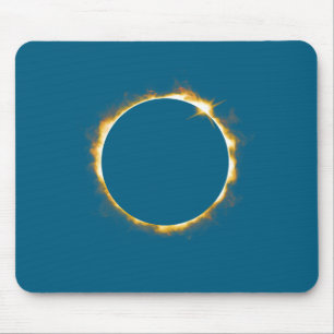 Mousepad Ilustração do Eclipse Solar de 21 de Agosto de 201