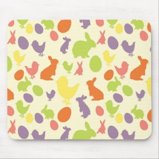 Mousepad Ilustração do fundo da páscoa