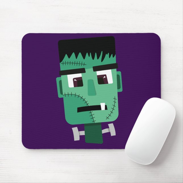 Mousepad Ilustração do Monstro de Frankenstein (Com mouse)