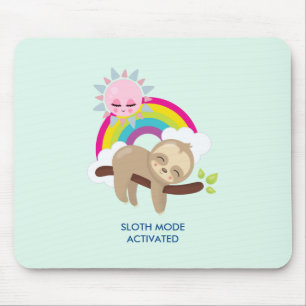 Mousepad Ilustração Funny Ativada no Modo Lúteo
