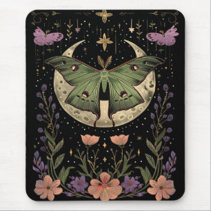 Mousepad Ilustração gótica do céu noturno