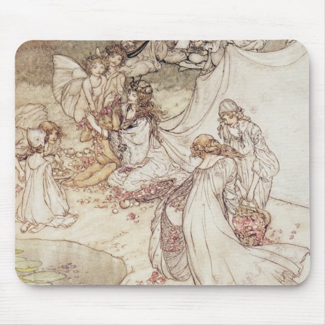 Mousepad Ilustração para um conto de fadas, Fa de Arthur (Frente)