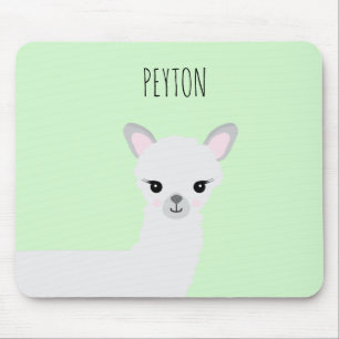 Mousepad Ilustração personalizada de lama fofa