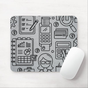 Mousepad Ilustrações Contábeis