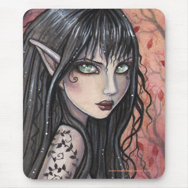 Mousepad "ilustrações de molly harrison" (Frente)