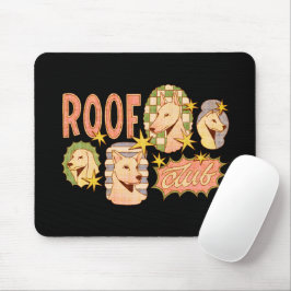 Mousepad Ilustrações do Clube de Telhado/Cachorro