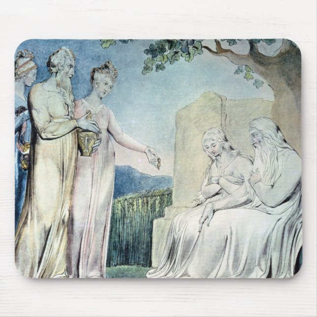 Mousepad Ilustrações do livro de trabalho (Frente)