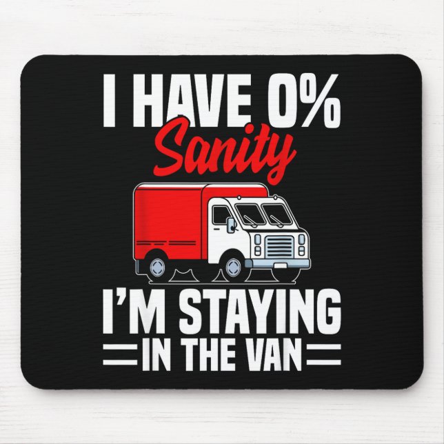 Mousepad I'm Staying In Tha Van Phasmophobia Funny Gamer Me (Frente)