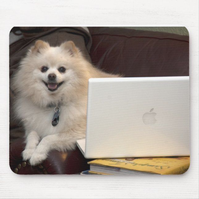 Mousepad iMac Pomeranian (Frente)