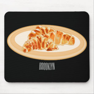 Mousepad Imagem croissant