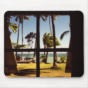 Mousepad Imagem da cena tropical em Fiji Beach