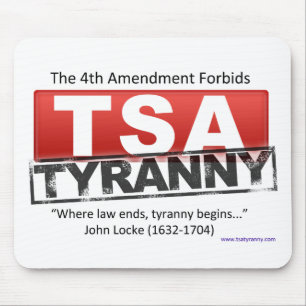 Mousepad Imagem da tirania de Zazzle TSA