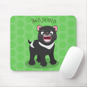 Mousepad Imagem de desenho animado do demônio da Tasmânia