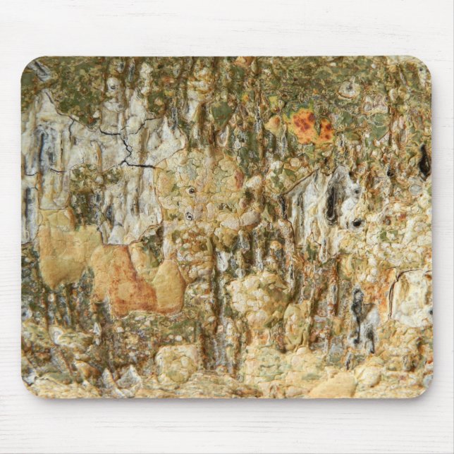 Mousepad Imagem de latido de árvore natural para amantes da (Frente)