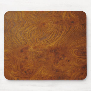 Mousepad Imagem de madeira natural da grão com redemoinhos