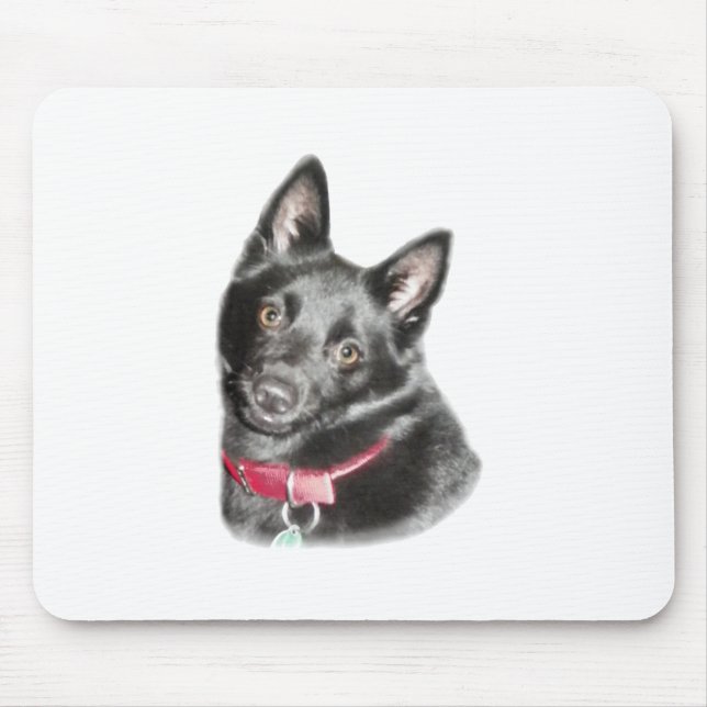 Mousepad Imagem de Schipperke (Frente)