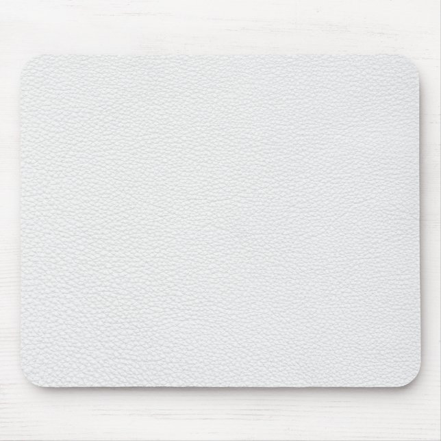 Mousepad Imagem do couro branco (Frente)