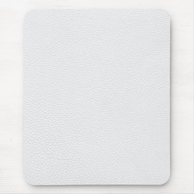 Mousepad Imagem do couro branco (Frente)