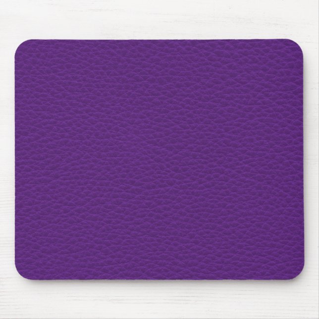 Mousepad Imagem do couro roxo (Frente)
