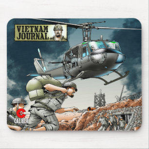 Mousepad Imagem do teclado do mouse EVAC do Diário Vietnã