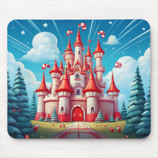 Mousepad Imagem Fantasia de um Castelo de Cana-de-Açúcar (Frente)