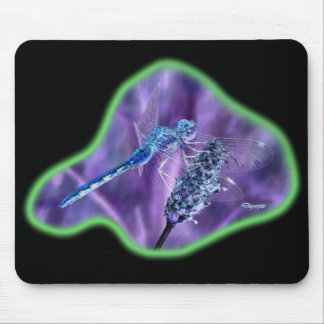 Mousepad Imagem negativa 02 da libélula