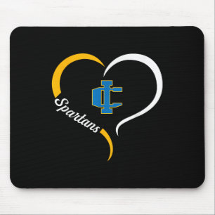 Mousepad Imlay City Spartans Logotipo Half Heart Slogan Hs