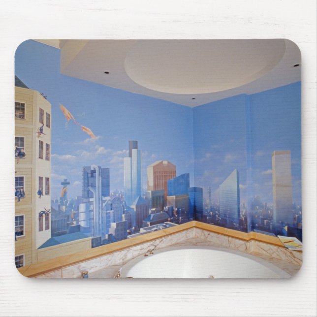 Mousepad Impacto de Londres New York (Frente)