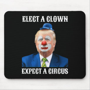 Mousepad Impeach Anti-Trump Eleger Um Palhaço Esperando Um