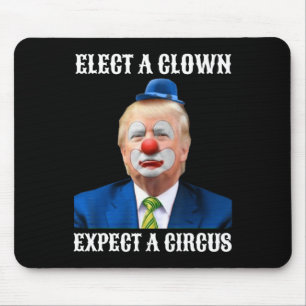 Mousepad Impeach Anti-Trump Eleve Um Palhaço Esperando Um C