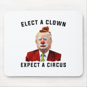 Mousepad Impeach Anti-Trump Eleve Um Palhaço Esperando Um C