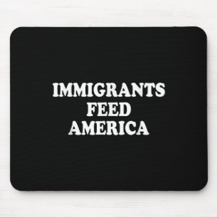 Mousepad Impeach Trump 47 Homens Mulheres Imigrantes Alimen
