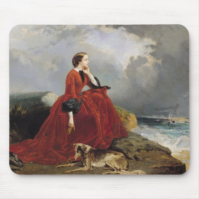 Mousepad Imperatriz Eugenie em Biarritz, 1858 (Frente)