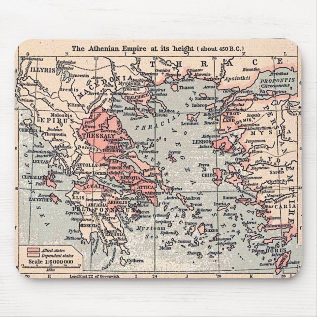 Mousepad Império ateniense (Frente)