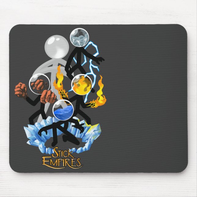 Mousepad Impérios da vara - império elementar (Frente)