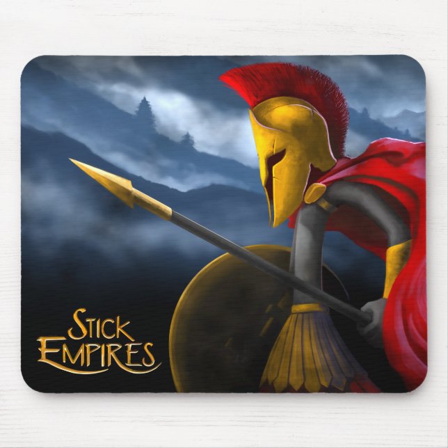 Mousepad Impérios da vara - Speartan (Frente)