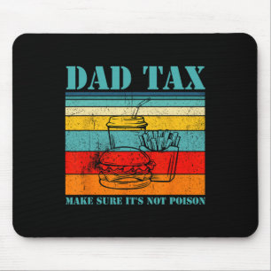 Mousepad Imposto Certifique-se de que não é veneno, dizendo