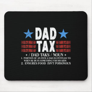 Mousepad Imposto do Papai Definição Engraçada Dia dos Pais