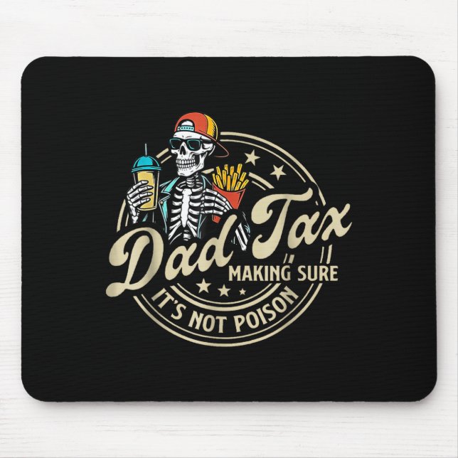 Mousepad Imposto do Papai Garantindo que Não Seja Ison Dia  (Frente)