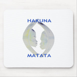 Mousepad Impressão africano Hakuna Matata Design