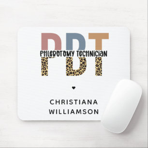 Mousepad Impressão alfanumérica PBT Phlebotomy do Técnico L