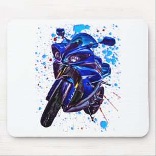 Mousepad Impressão da arte de Yamaha YZF R1