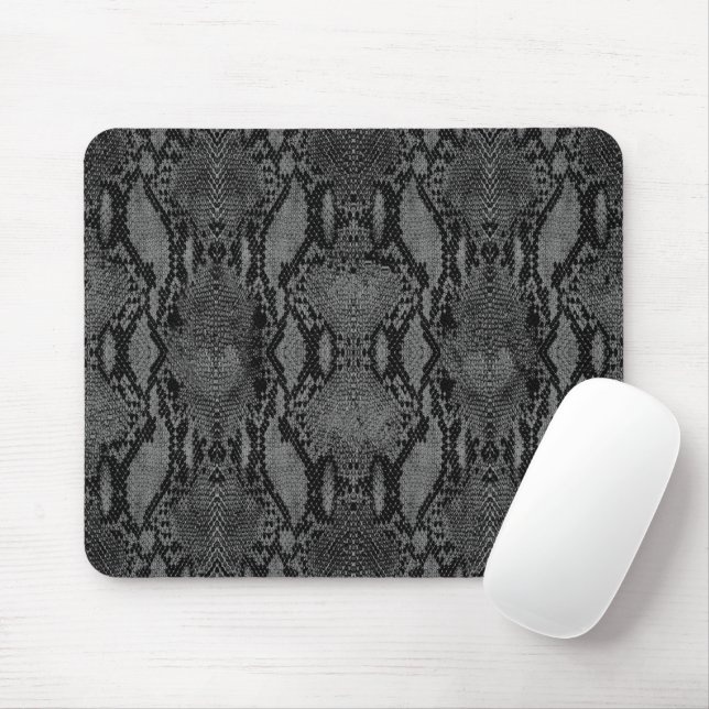 Mousepad Impressão da Cobra da cinza (Com mouse)