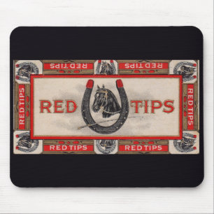 Mousepad Impressão da etiqueta do cigarro Red Tipgar