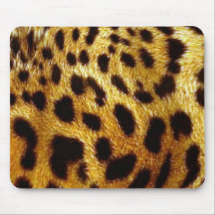 Mousepad impressão da pele dos leopardos